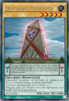 Qliphort Monolith - SECE - Secret Rare