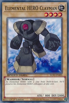 Elemental HERO Clayman - SGX1 - Common