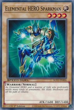 Elemental HERO Sparkman - SGX1 - Common