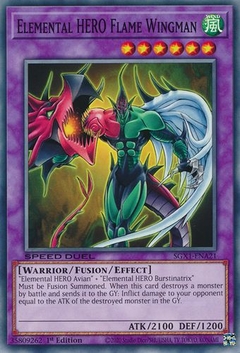Elemental HERO Flame Wingman - SGX1 - Common
