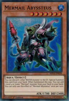 Mermail Abyssteus - SHVA - Super Rare