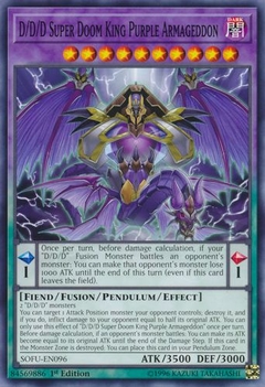 D/D/D Super Doom King Purple Armageddon - SOFU - Common