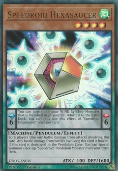 Speedroid Hexasaucer - DUOV - Ultra Rare