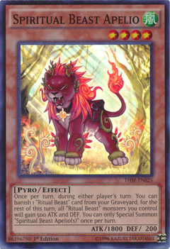 Spiritual Beast Apelio - THSF - Super Rare