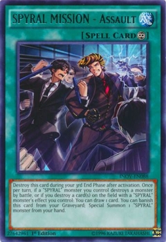 SPYRAL MISSION - Assault - INOV - Rare