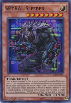SPYRAL Sleeper - MACR - Super Rare