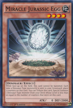 Miracle Jurassic Egg - SR04 - Common