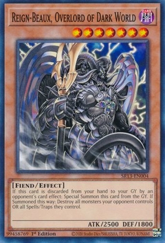 Reign-Beaux, Overlord of Dark World - SR13 - Common