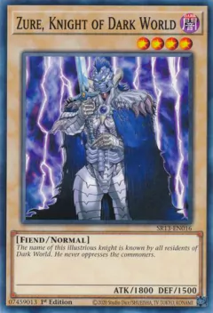 Zure, Knight of Dark World - SR13 - Common