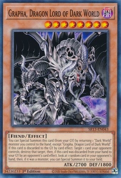 Grapha, Dragon Lord of Dark World - SR13 - Common
