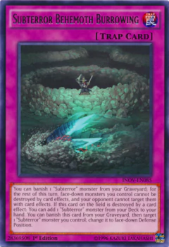 Subterror Behemoth Burrowing - INOV - Rare
