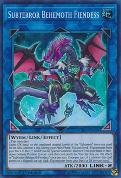 Subterror Behemoth Fiendess - CIBR - Super Rare
