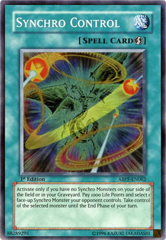 Synchro Control - ABPF - Super Rare