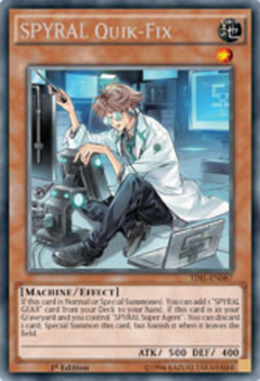 SPYRAL Quik-Fix - TDIL - Rare