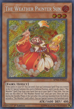 The Weather Painter Sun - SPWA - Secret Rare