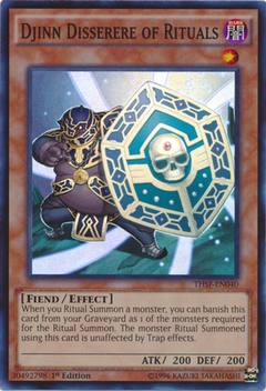 Djinn Disserere of Rituals - THSF - Super Rare