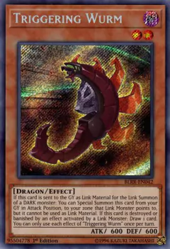 Triggering Wurm - BLRR - Secret Rare