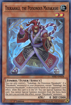Tsukahagi, the Poisonous Mayakashi - HISU - Super Rare