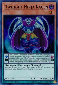 Twilight Ninja Kagen - BLLR - Ultra Rare