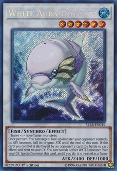 White Aura Dolphin - BLLR - Secret Rare