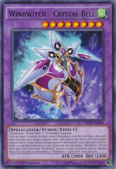 Windwitch - Crystal Bell - RATE - Rare