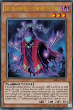 The Phantom Knights of Ancient Cloak (dañada) - WIRA - Ultra Rare