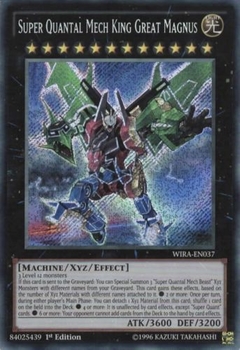 Super Quantal Mech King Great Magnus - WIRA - Secret Rare