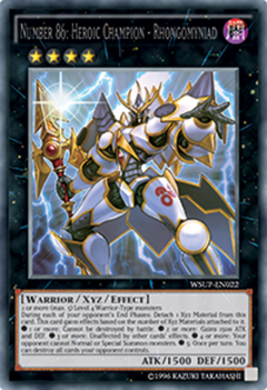 Number 86: Heroic Champion - Rhongomyniad - WSUP - Secret Rare