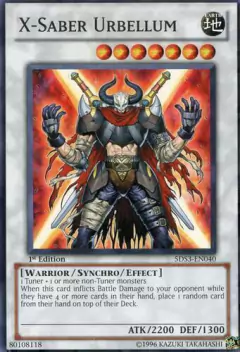X-Saber Urbellum - 5DS3 - Common