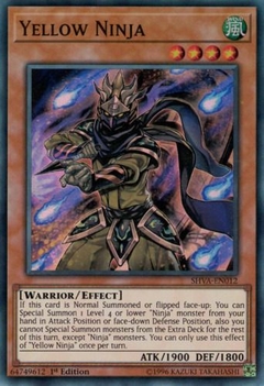 Yellow Ninja - SHVA - Super Rare