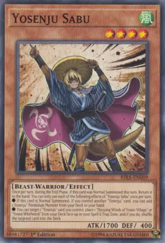 Yosenju Sabu - RIRA - Common