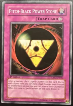 Pitch-Black Power Stone (dañada) - SDSC - Common