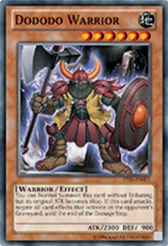 Dododo Warrior - ZTIN - Super Rare