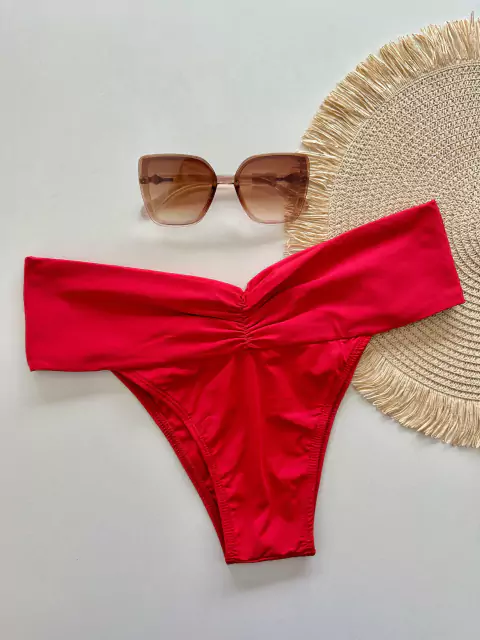 Calcinha efeito lipo - Vermelha - comprar online