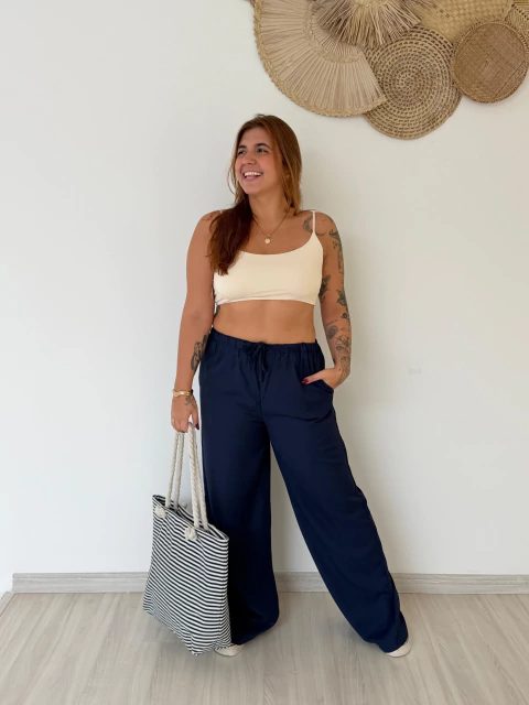 Calça - Azul Marinho - comprar online