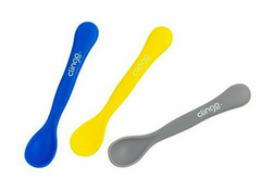 COLHER COLORS CINZA AZUL AMARELO C/ 3 UND AC INF CLINGO na internet
