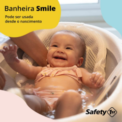 BANHEIRA SMILE GREY - SAFETY 1ST - comprar online