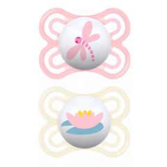 CHUPETA PERFECT 0-6M EMBALAGEM DUPLA ROSA