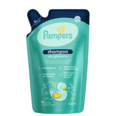 REFIL SHAMPOO DE GLICERINA 350ML - PAMPERS