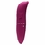 Vibrador golfinho ponto g e clitóris vinho
