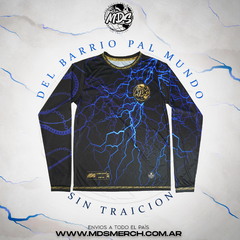 CONJUNTO DE FUTBOL AZUL (edición limitada) MANGA LARGA en internet