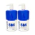 Kit 2x Shaving Gel De Barbear Menthol SM 1000ml Alfa Look's