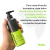 kit 3x Balm para barba apple green A9 140ml alfa look`s