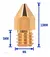 Nozzle Pico Ender Magna 0.2 0.4 0.5 0.6 0.8 1.0 M6 Boquilla - comprar online