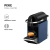 Cafetera Nespresso Pixie Azul Curva + Aeroccino A3C40-AR-RE - comprar online