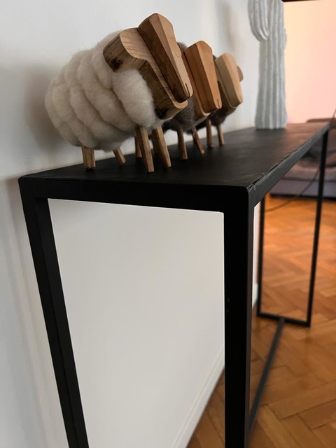 Mesa Arrime HIERRO UMA