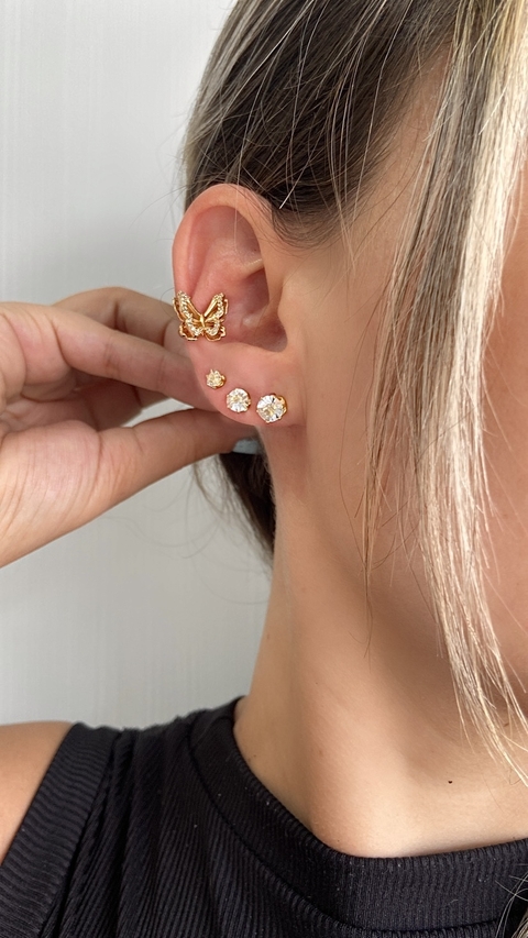 Piercing fake de borboleta