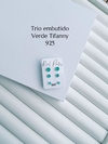 Trios Zirconia Embutido Tiffany Kit 10( ALTO ATACADO )
