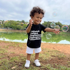 Cinco Solas Infantil - Preta na internet