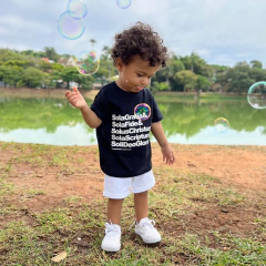 Cinco Solas Infantil - Preta - loja online